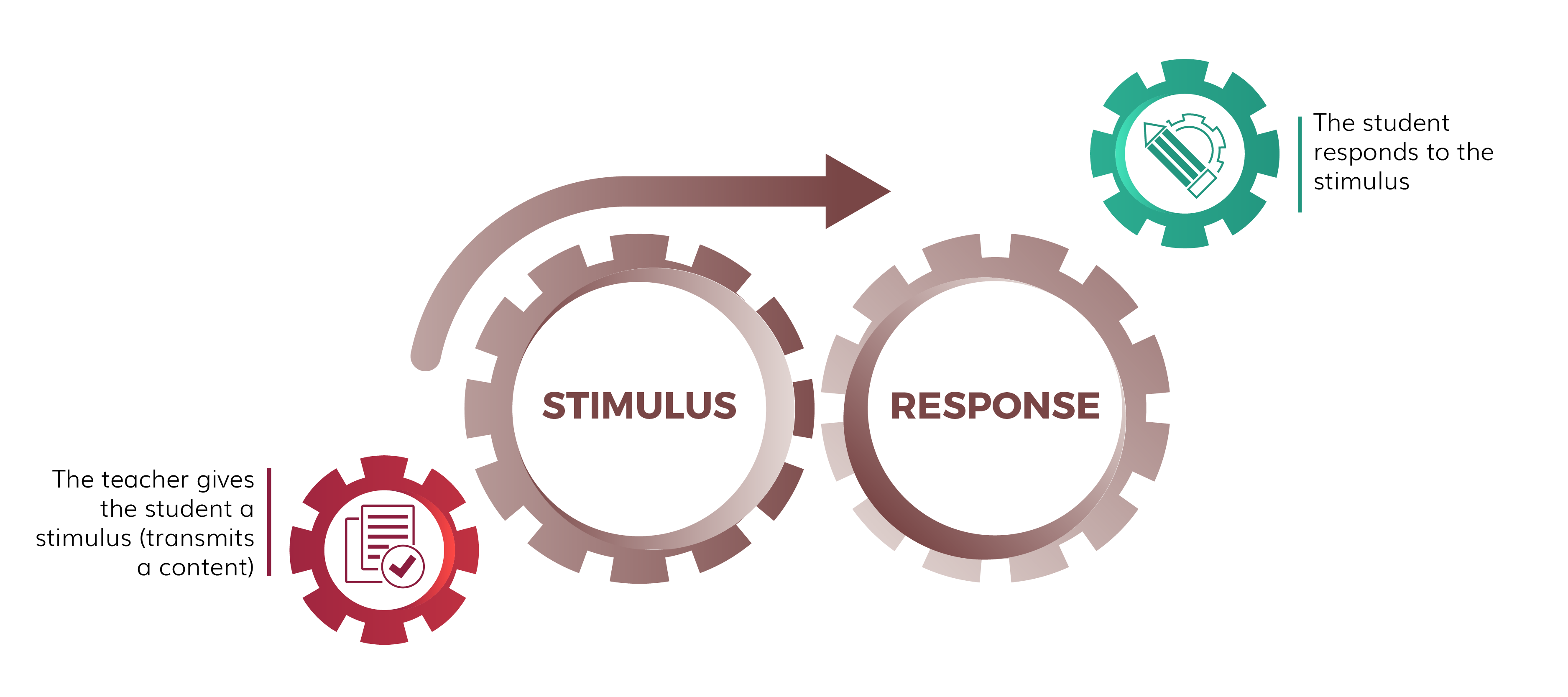 Behaviorist stimulus-response mechanism